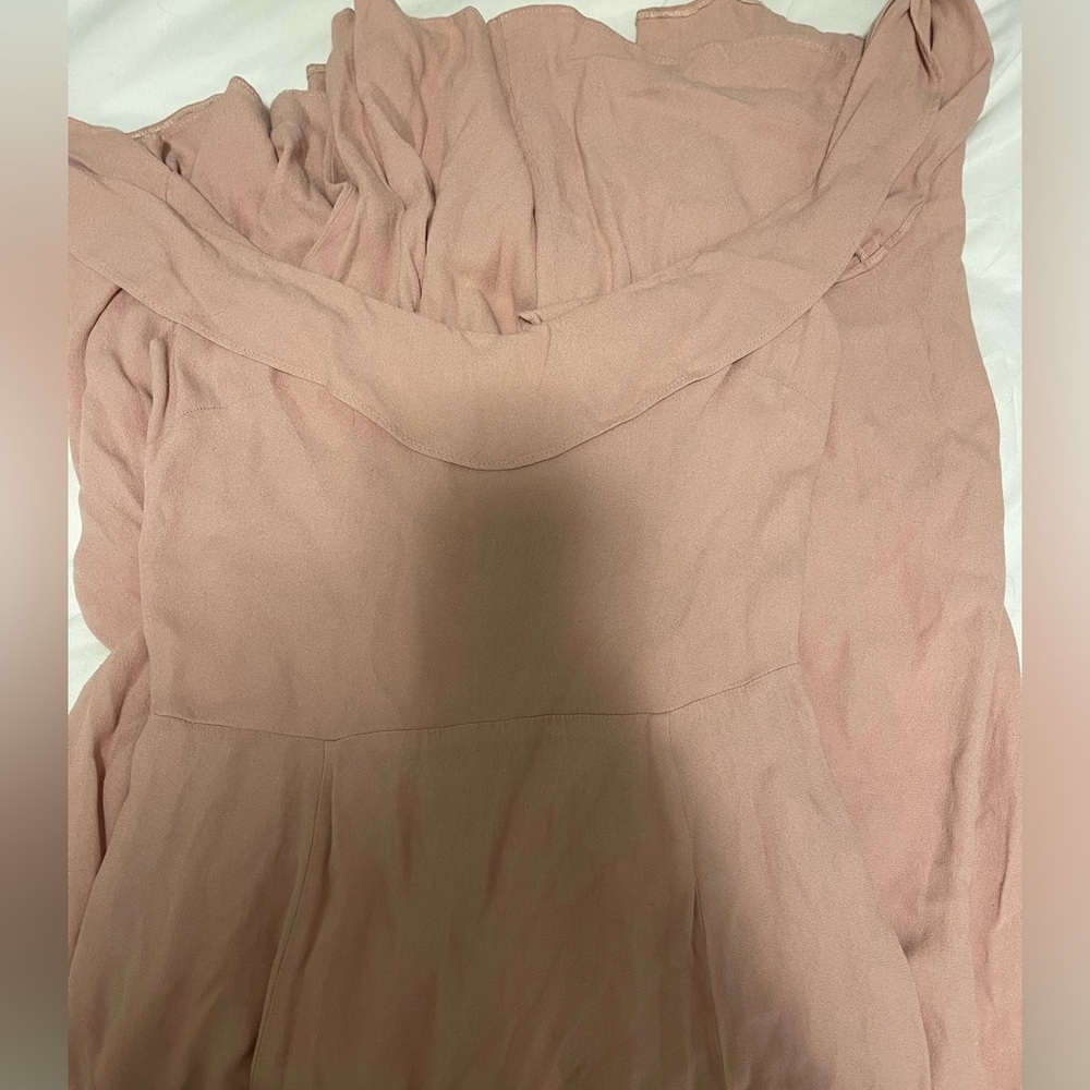 Reformation Off the Shoulder Pink Dress - Picture 5 of 6